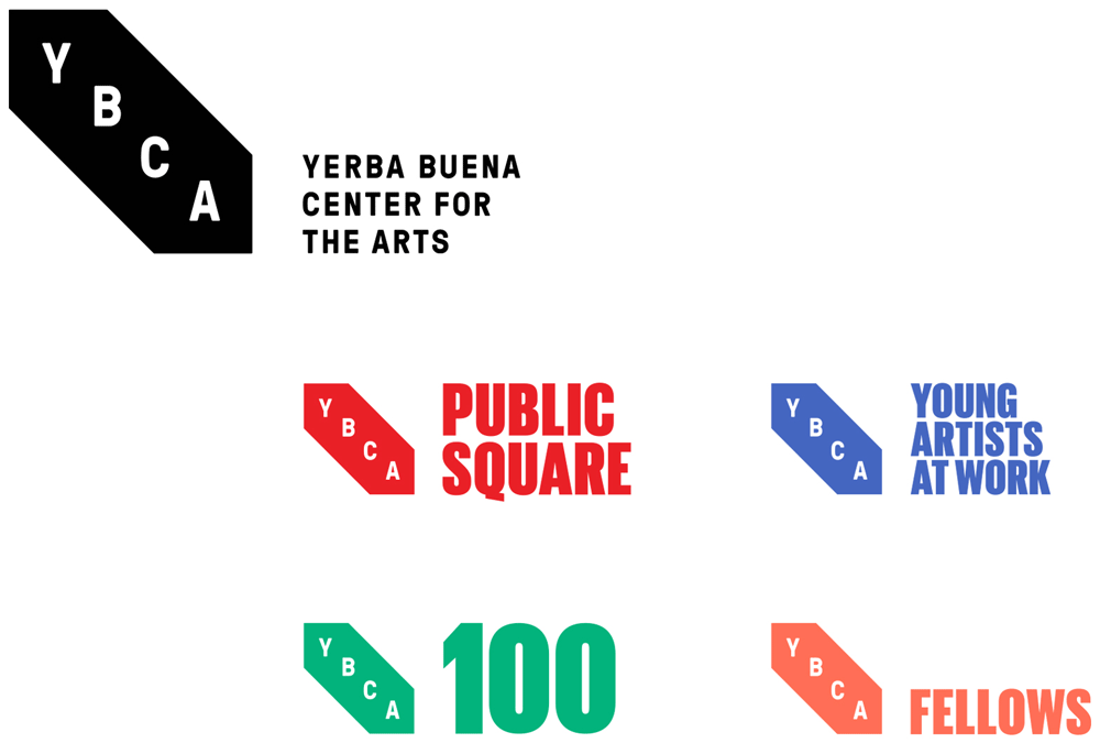 New Logo and Identity for Yerba Buena Center for the Arts by Manual