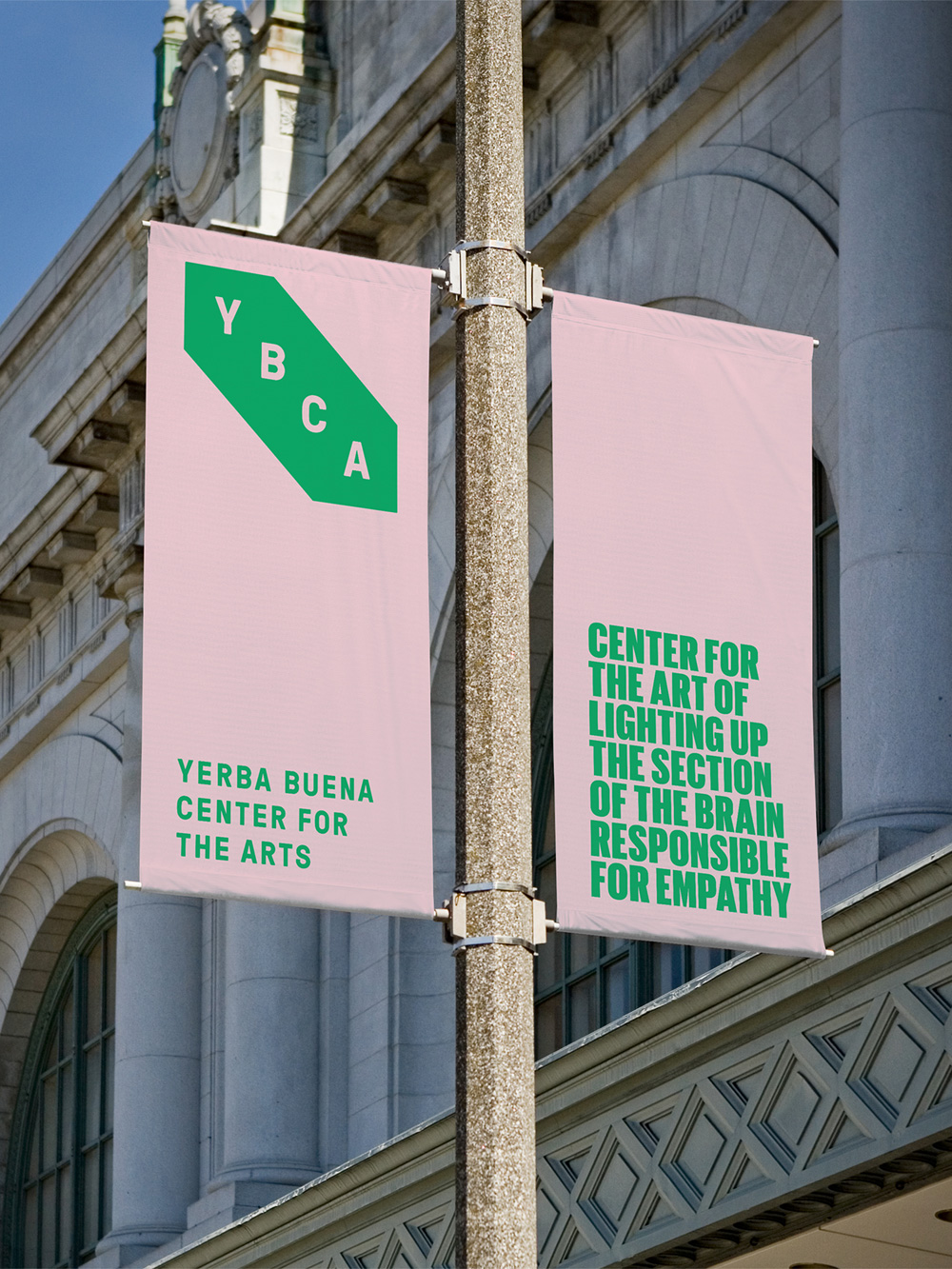 New Logo and Identity for Yerba Buena Center for the Arts by Manual