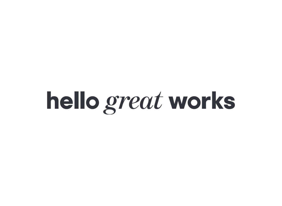 Hello Great Works 