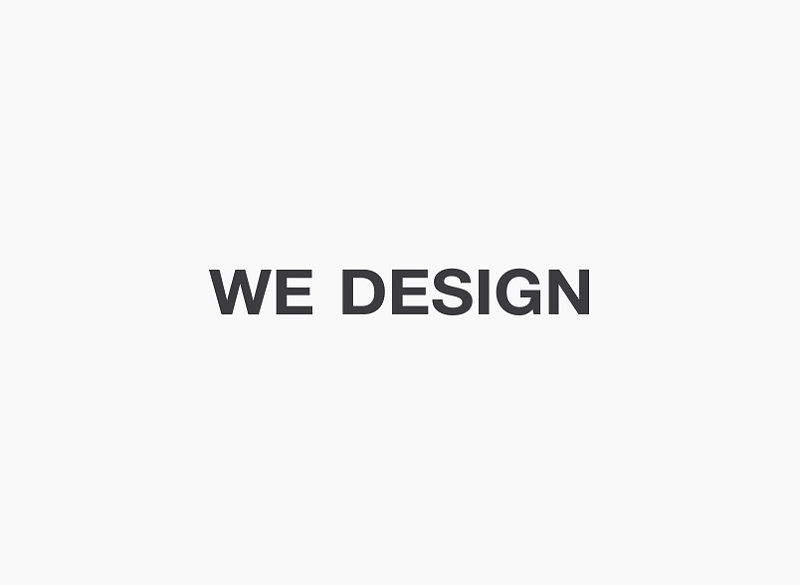 We Design 