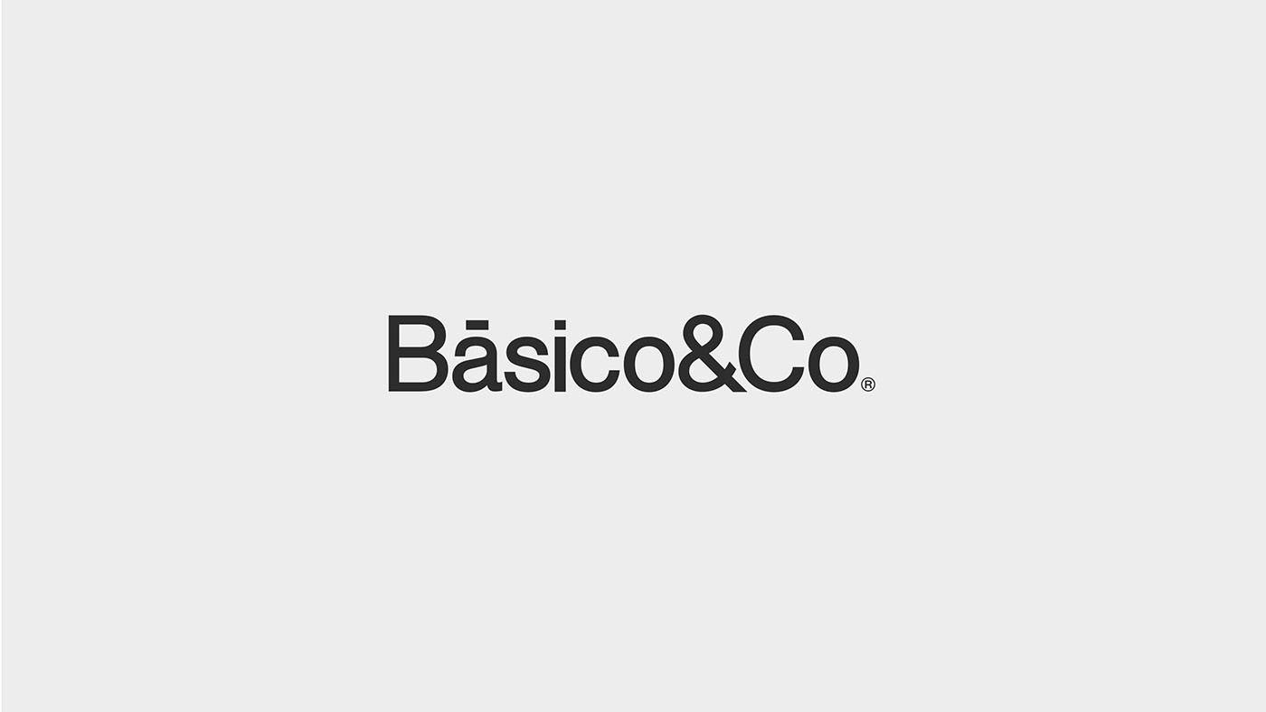  Básico&Co.极简主义风格品牌形象设计