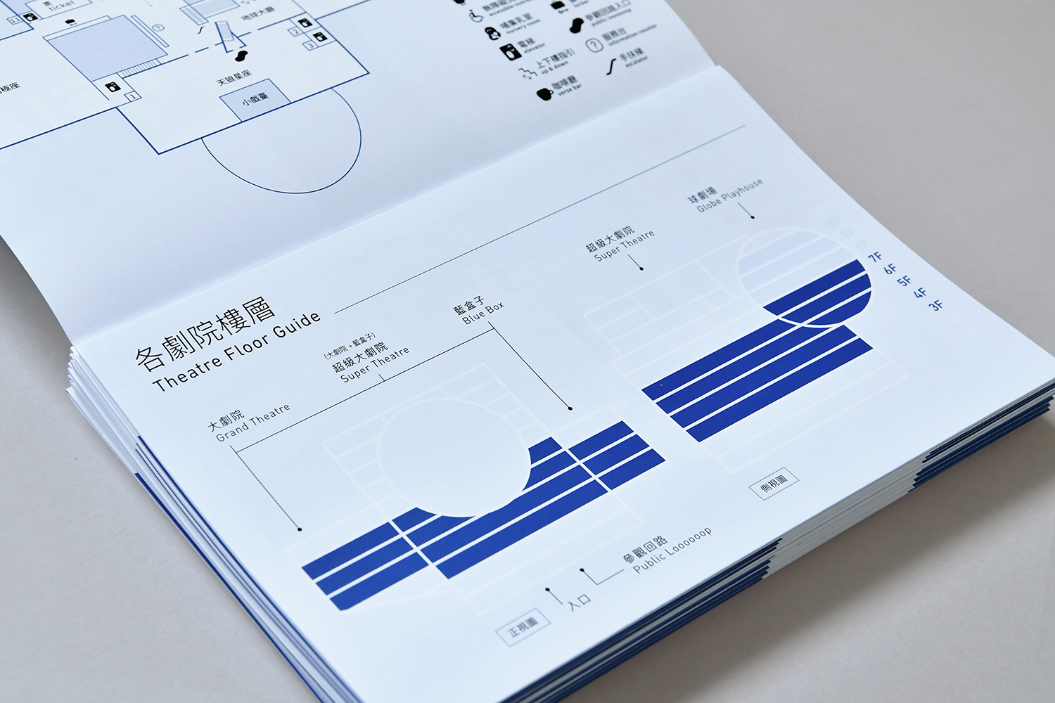 台北表演艺术中心：场馆指南图册设计