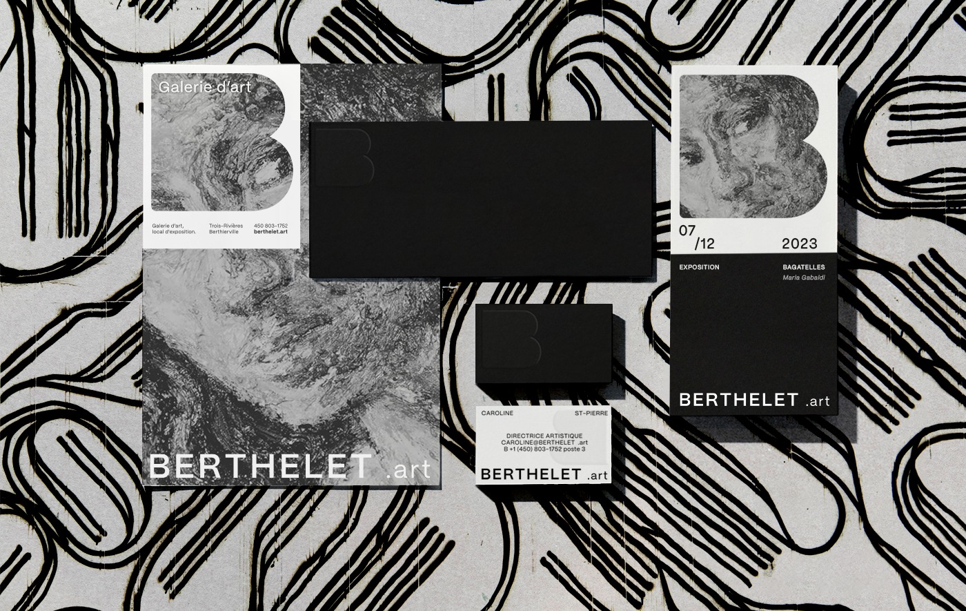 Berthelet.art Gallery艺术画廊品牌设计