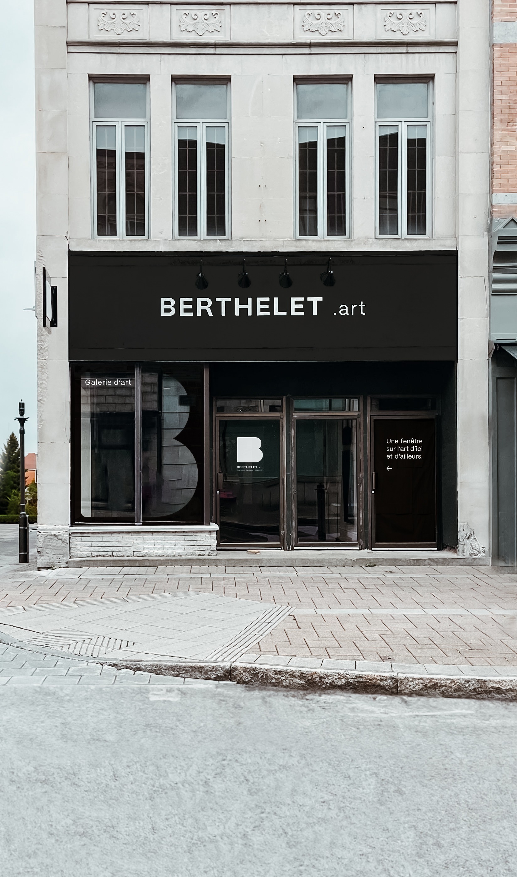 Berthelet.art Gallery艺术画廊品牌设计