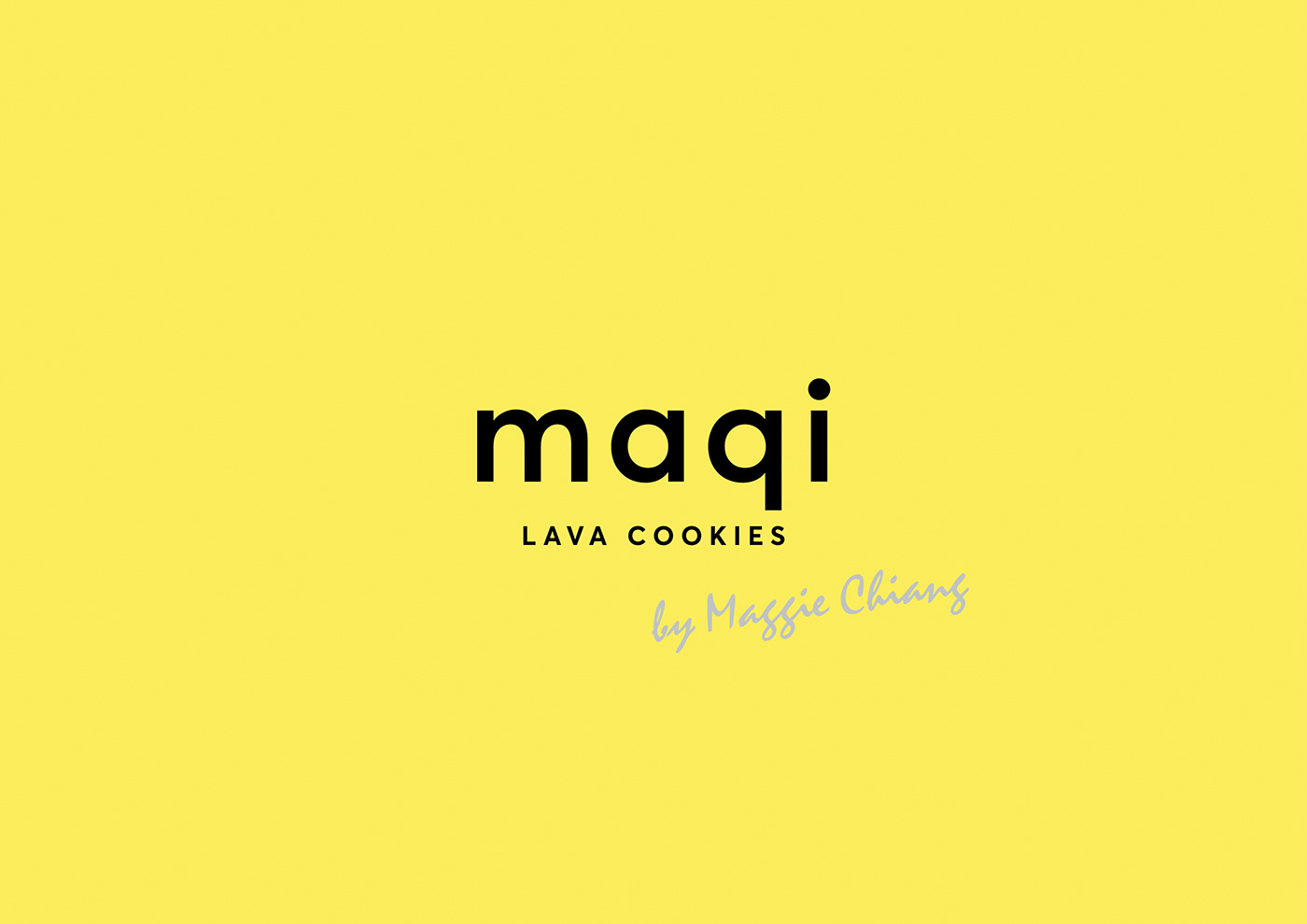 maqi LAVA COOKIES甜品店品牌形象设计