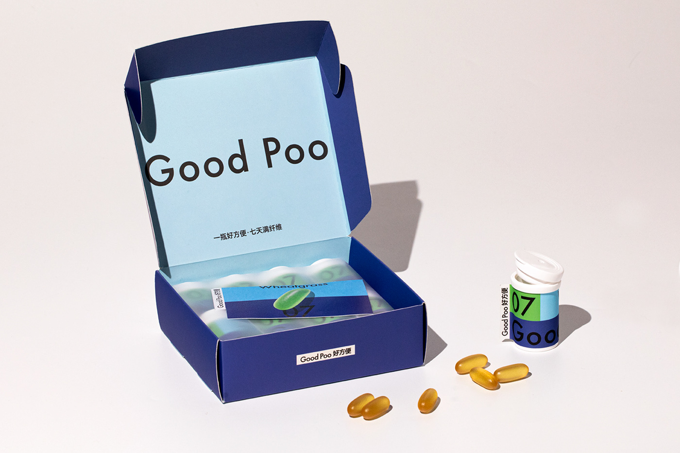 Good Poo 好方便｜纤维素软糖零食包装