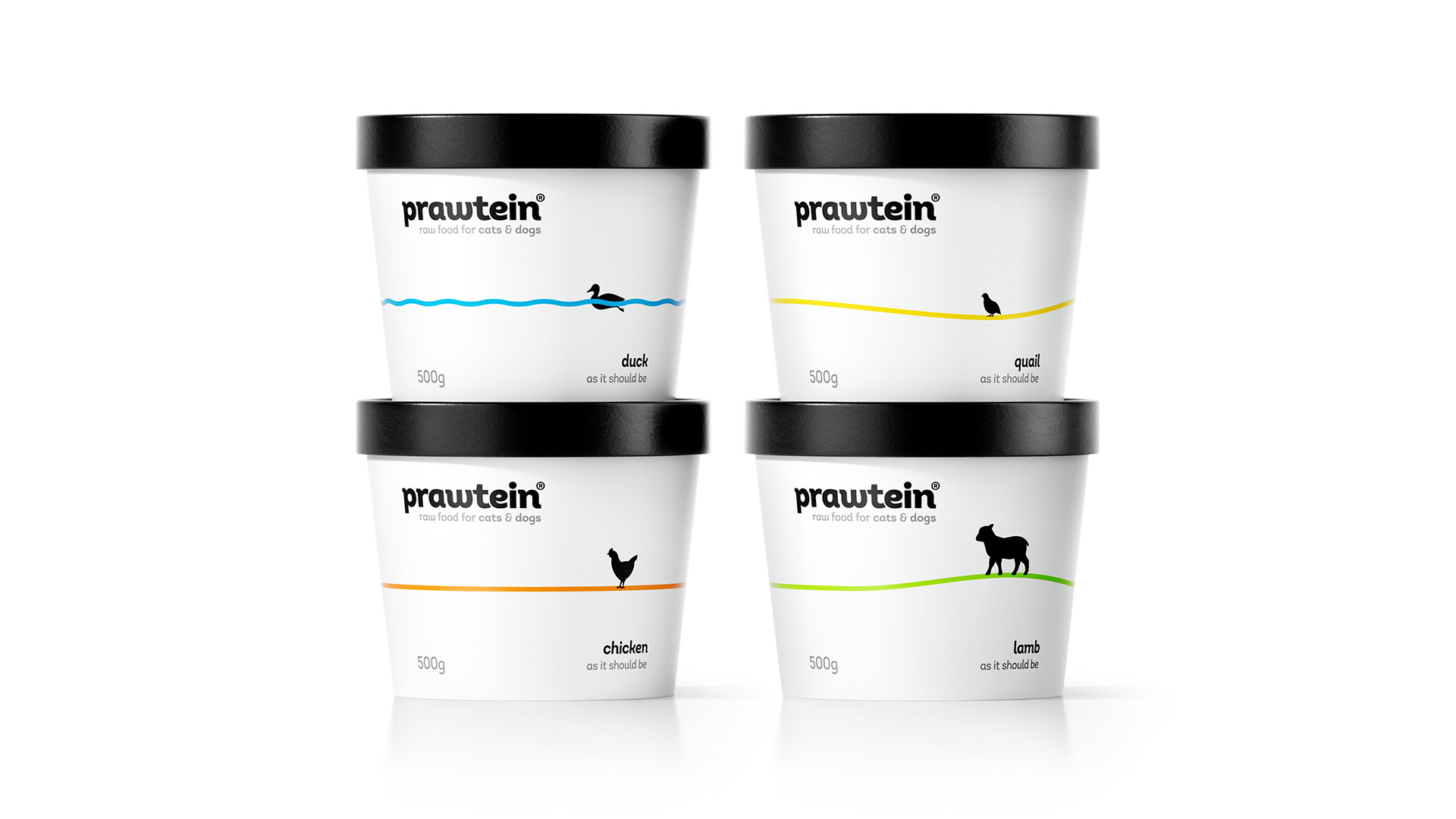 Prawtein宠物食品包装设计