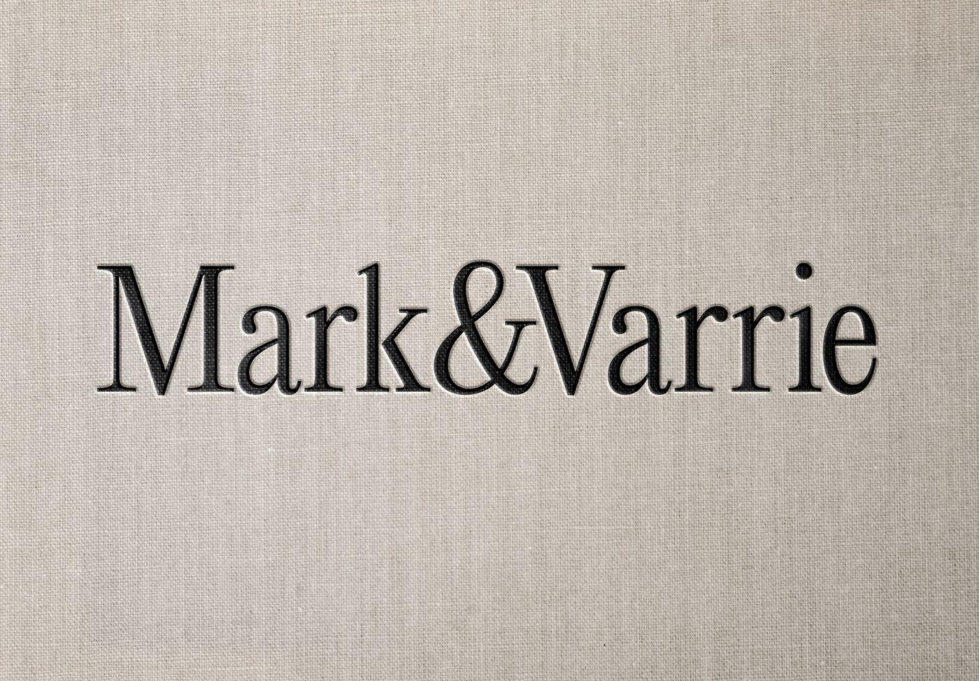 Mark&Varrie建筑工作室品牌VI设计