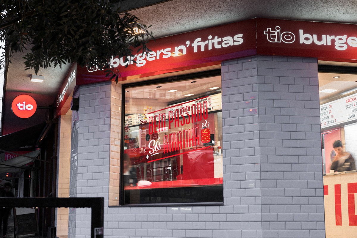 Tio Burgers'n Fritas汉堡店品牌设计