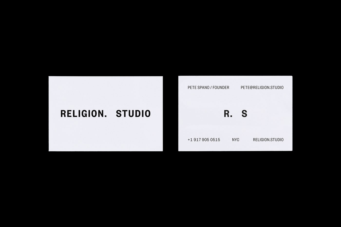 Religion Studio工作室品牌形象设计