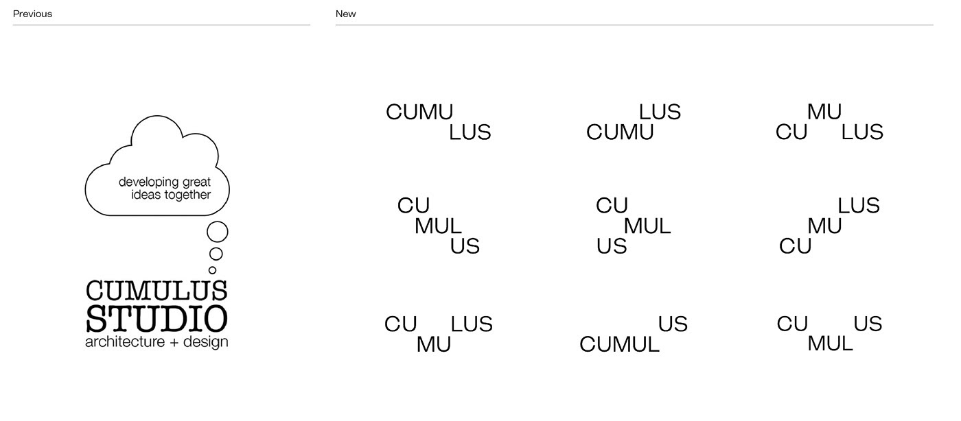 Cumulus建筑工作室品牌视觉识别设计