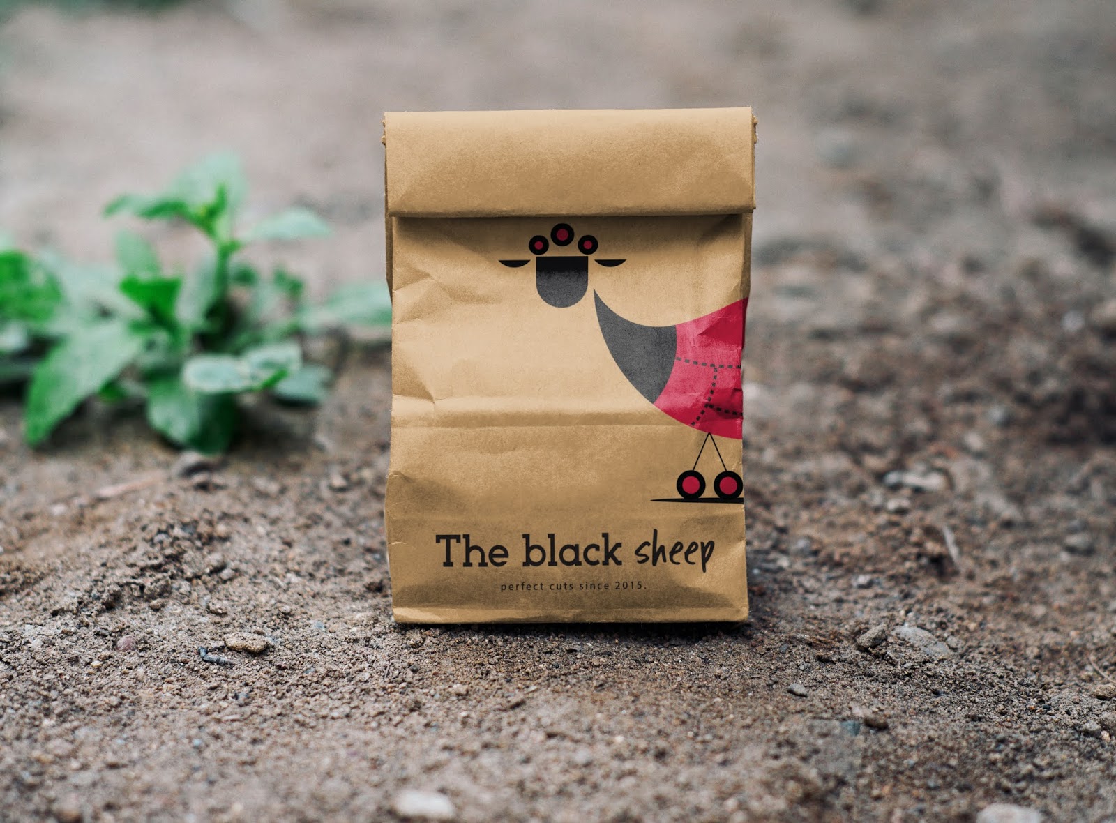 The Black Sheep肉店品牌和包装设计