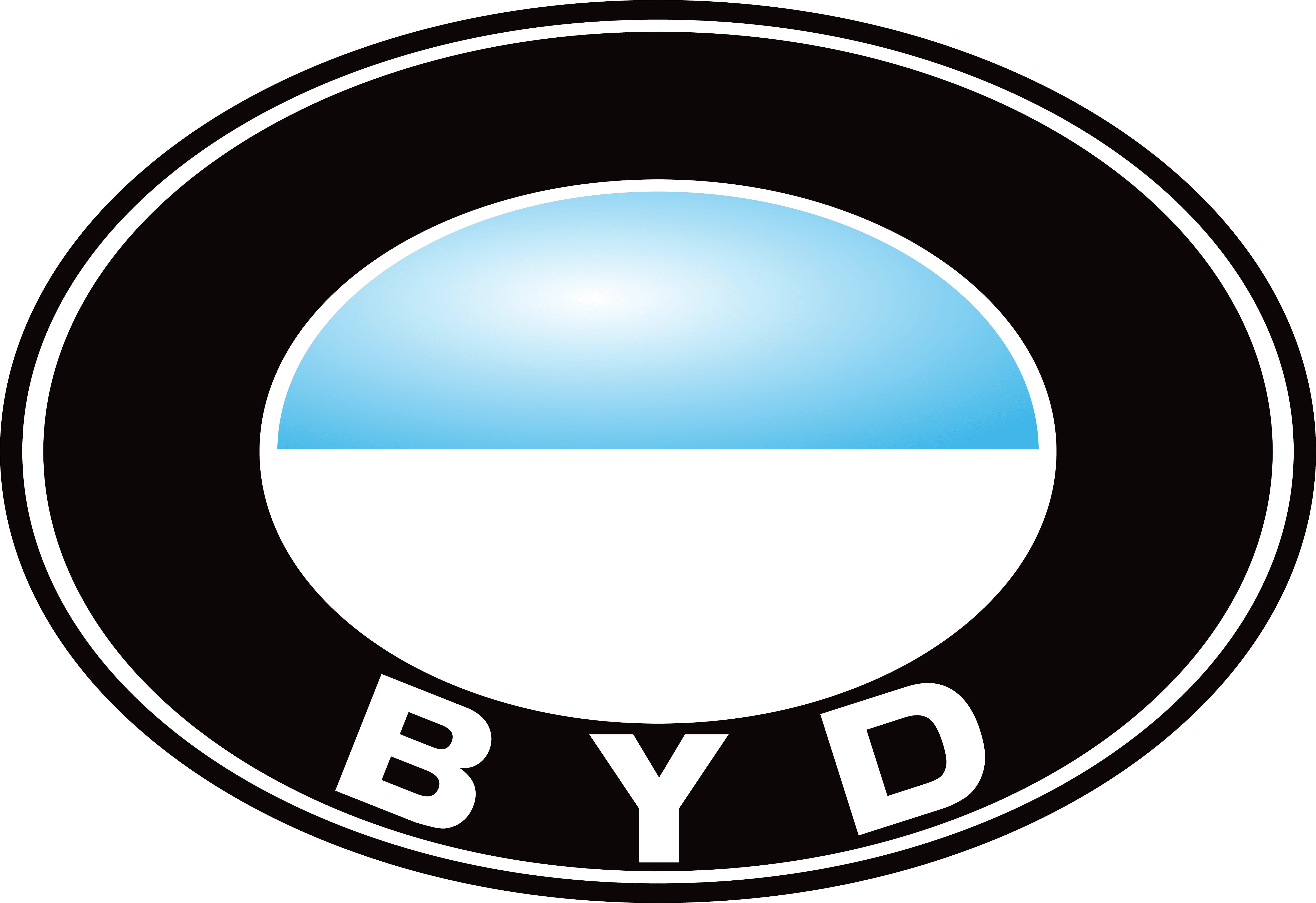 BYD 商标图片，标志logo设计含义解说与演化历史