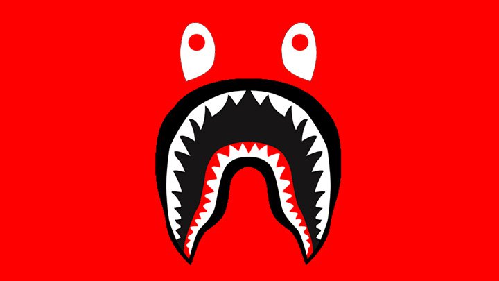 BAPE Shark Logo