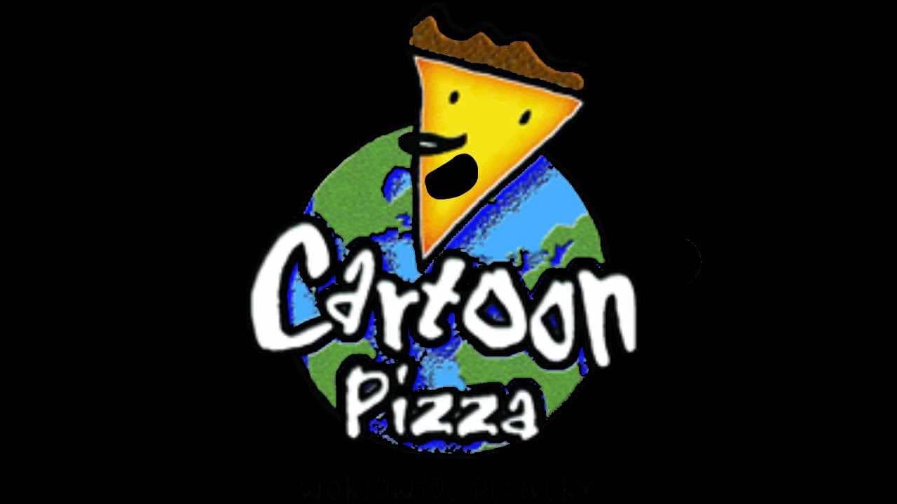 Cartoon Pizza Logo