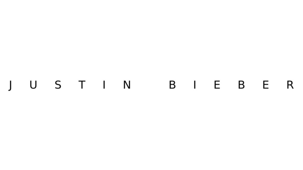 Justin Bieber Logo