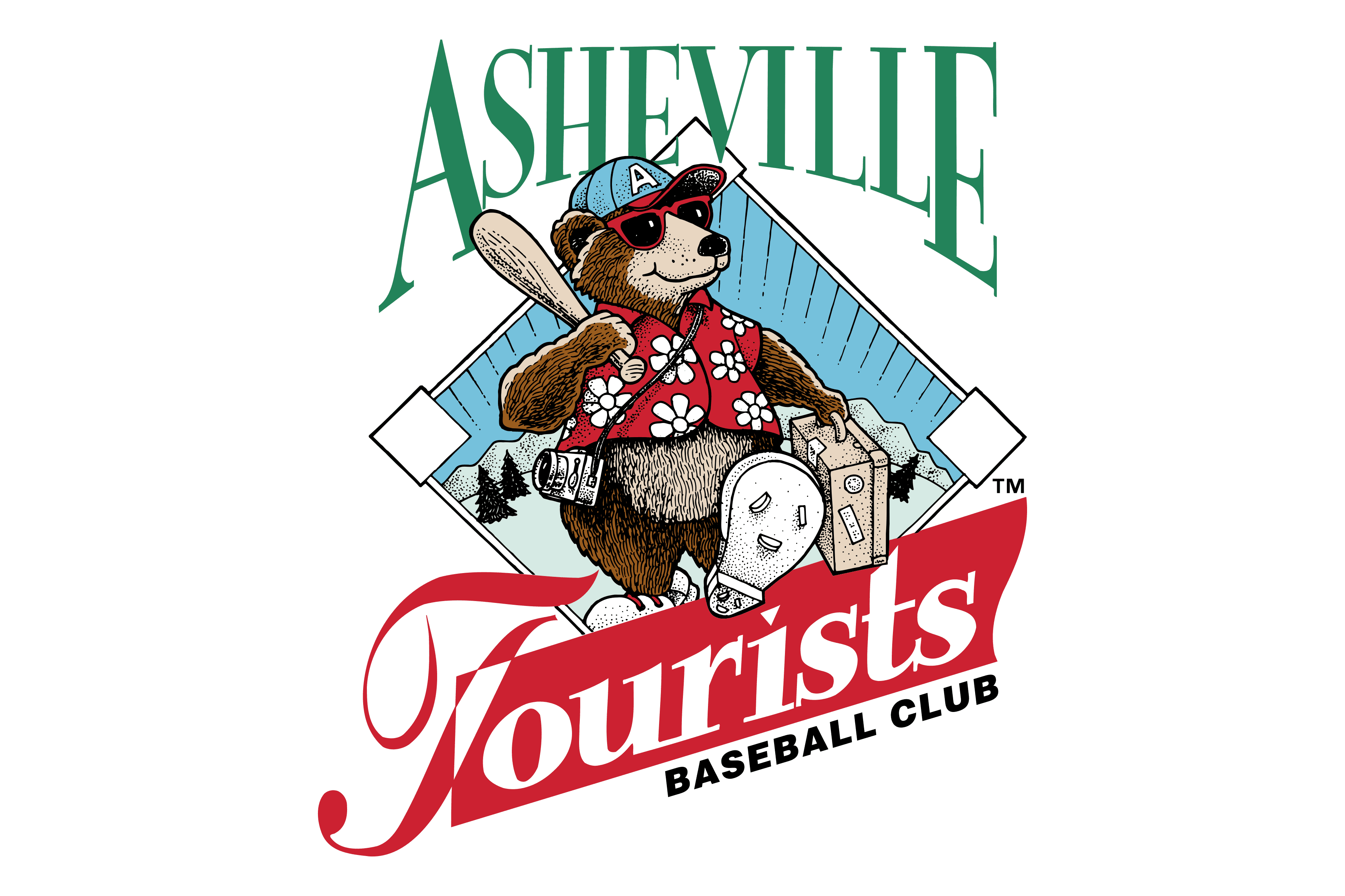 Asheville Tourists Logo