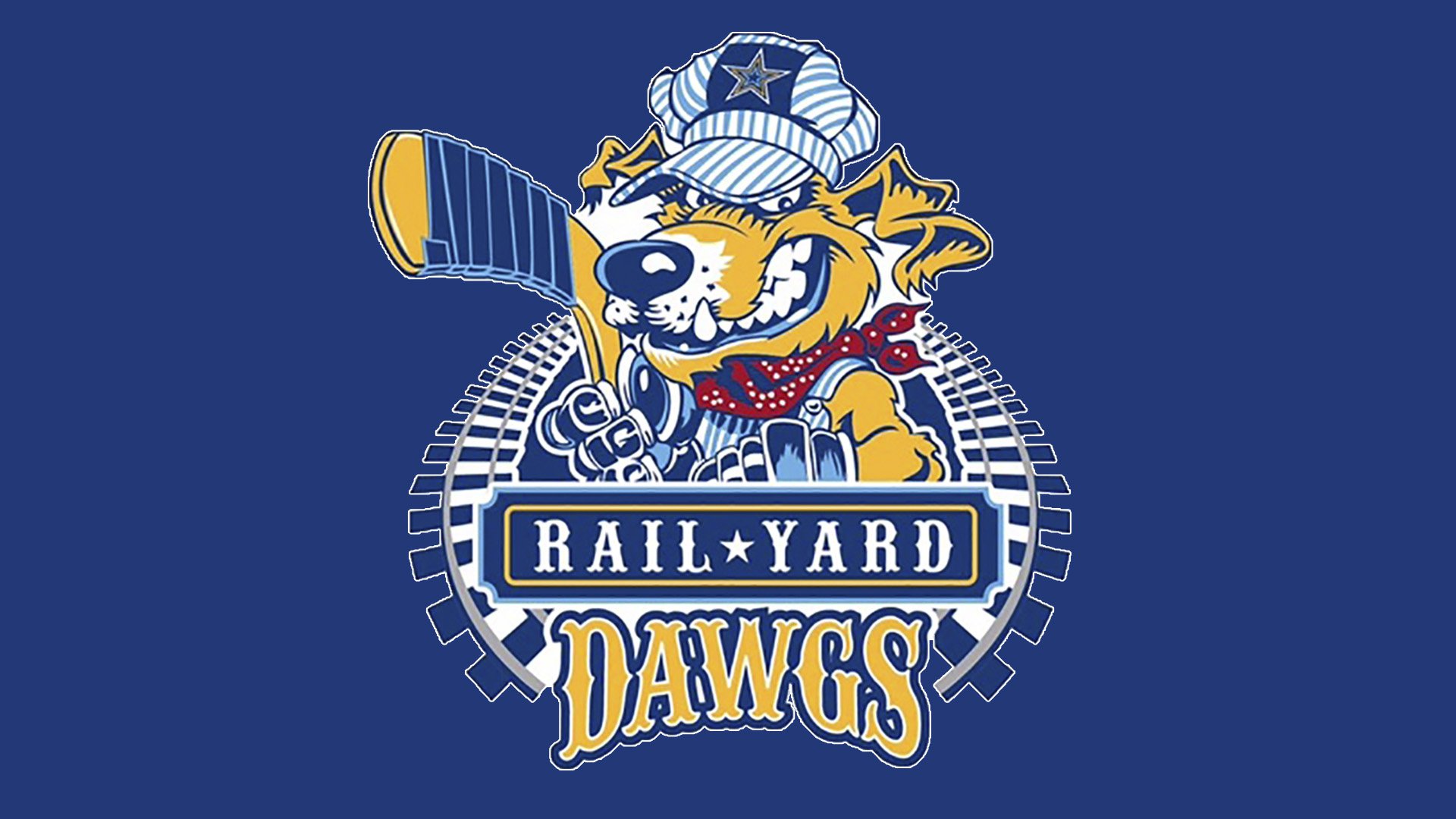 Roanoke Rail Yard Dawgs Logo