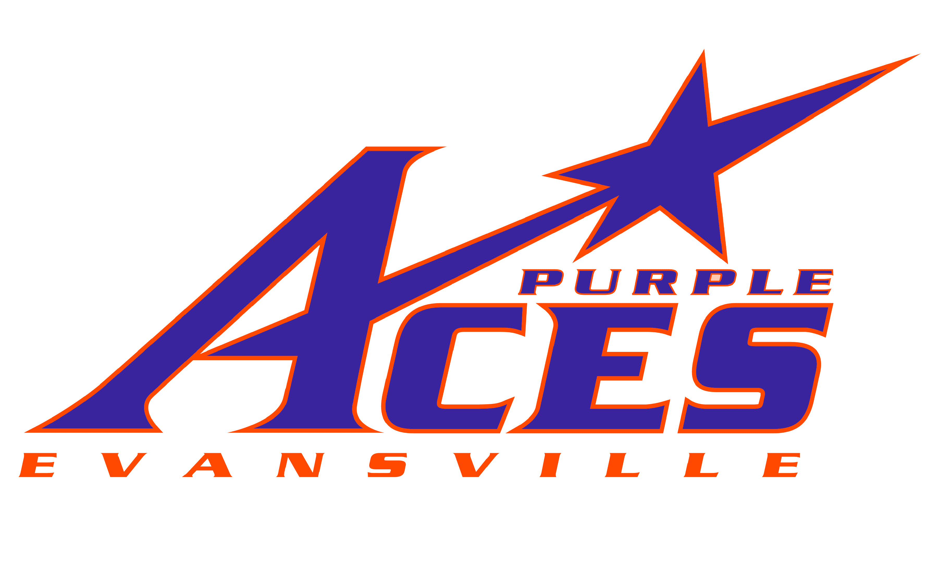 Evansville Purple Aces Logo