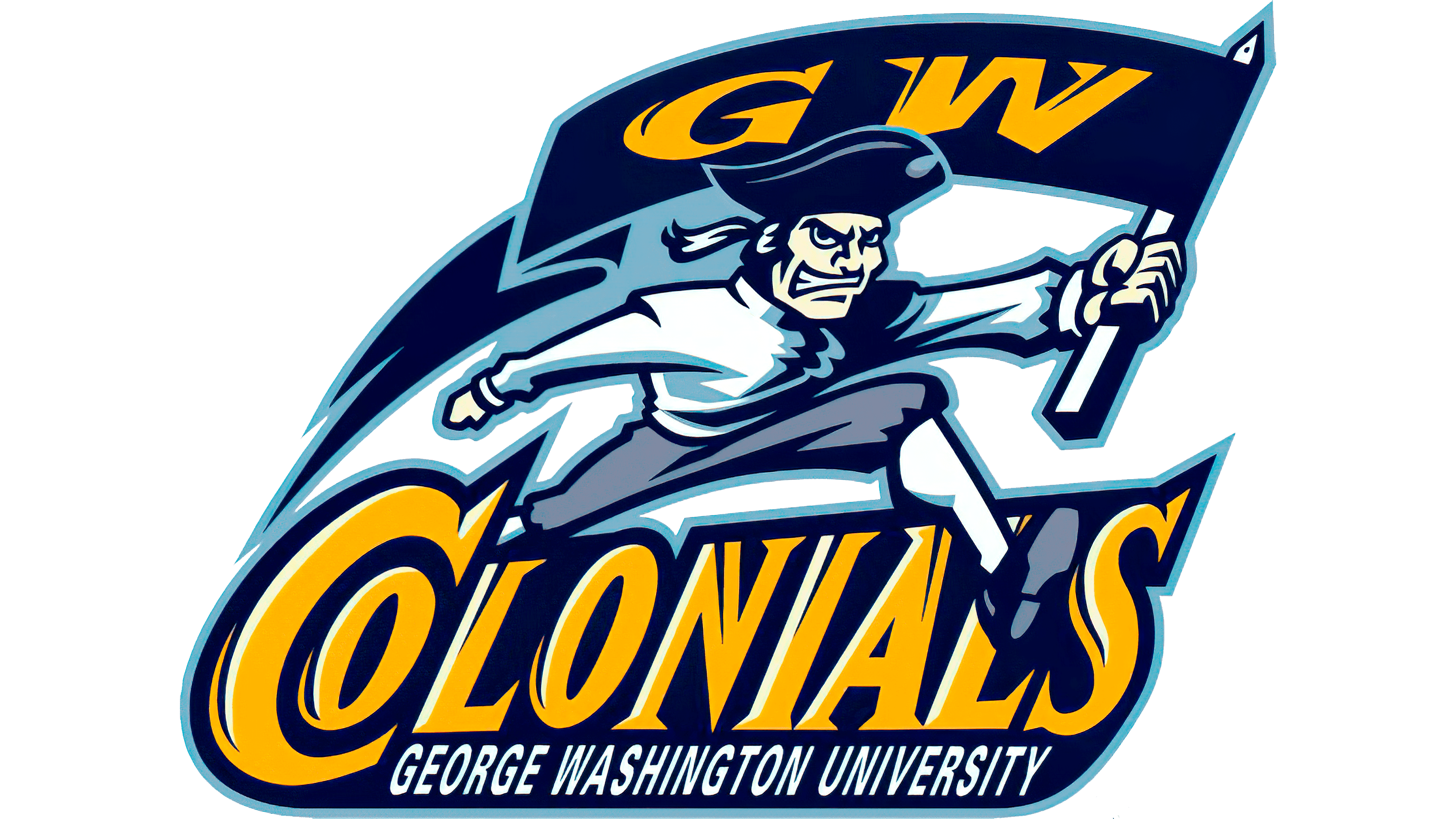 George Washington Colonials Logo