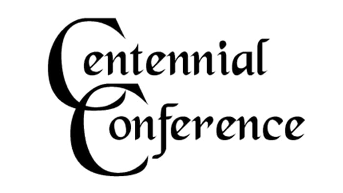 Centennial Conference Logo