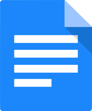 Google Docs Logo 2012