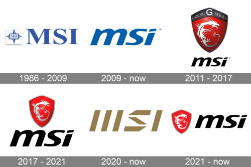 MSI Logo history