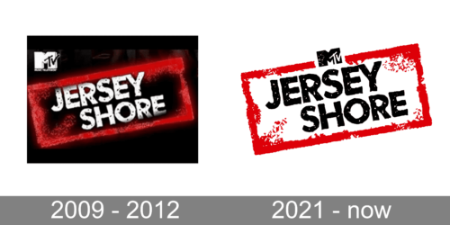 Jersey Shore Logo history