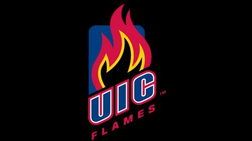 Illinois-Chicago Flames basketball logo