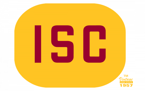 Iowa State Cyclones Logo-1957