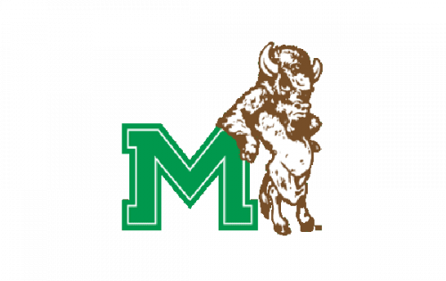 Marshall Thundering Herd Logo-1985