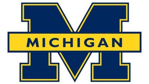 Michigan Wolverines Logo 1996