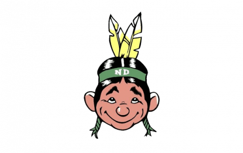 North Dakota Fighting Hawks Logo-1959