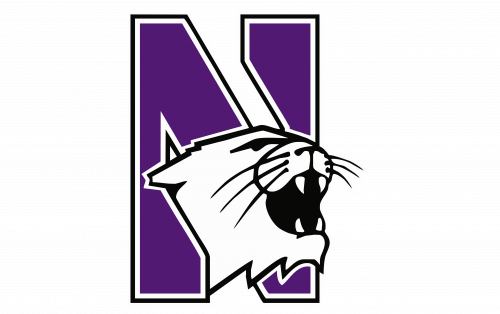 Northwestern Wildcats Logo-1981