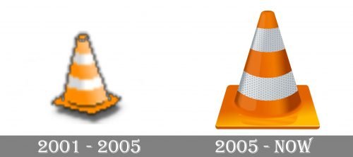 VLC Logo history