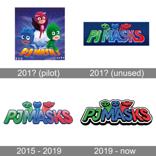 PJ Masks Logo history