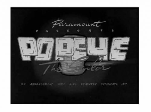 Popeye Logo 1941