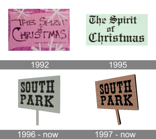 South Park Logo history