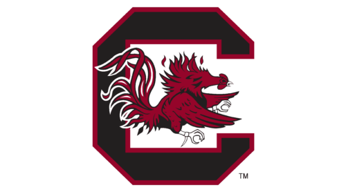 South Carolina Gamecocks Logo 1975