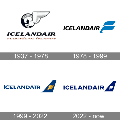 Icelandair Logo history