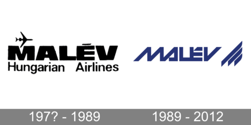 Malév Hungarian Airlines Logo 1970