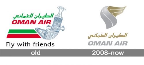 Oman Air Logo history