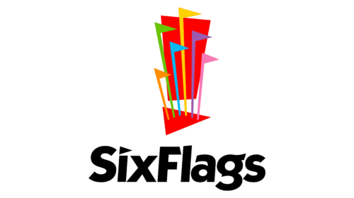 Six Flags Logo 1999