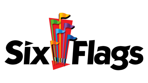 Six Flags Logo 2015