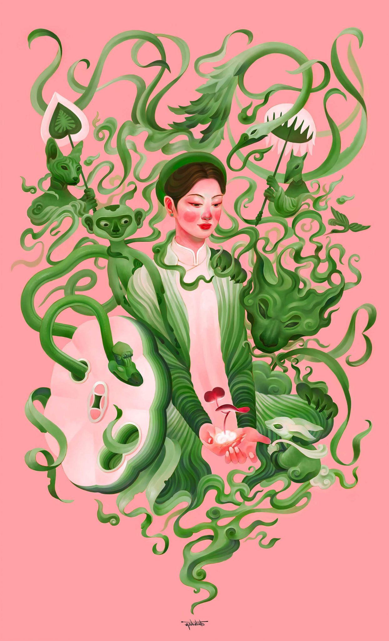 细腻的情感！越南Dinh Diep插画作品欣赏